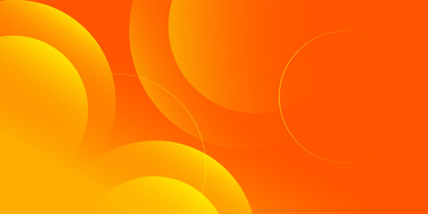 Abstract modern orange gradient background with dynamic geometric shapes, clean minimal design, vibrant color tones, futuristic vector illustration EPS10 suitable for business presentation, branding