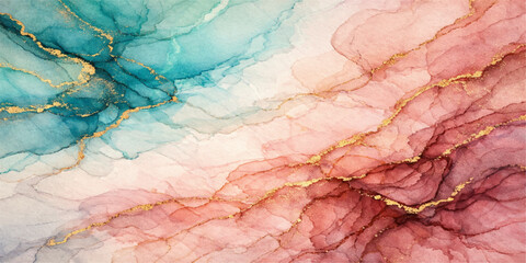 Abstract background texture of aged bark and vintage paper with a pink marble pattern featuring grunge paint design and floral nature material on an old textured wall surface © RazuAhmed