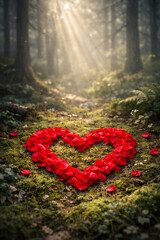 Valentine's Day, the day of love, confession of love