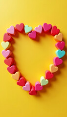 Valentine's Day, the day of love, confession of love