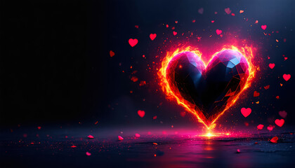 Valentine's Day, the day of love, confession of love