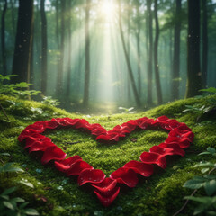 Valentine's Day, the day of love, confession of love