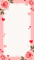 Valentine's Day, the day of love, confession of love