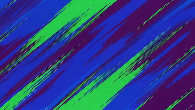Dynamic Blue Green Abstract Sport Background with Diagonal Velocity Lines and Grainy Texture - Powered by Adobe