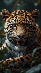 Obraz premium Jaguar in natural habitat