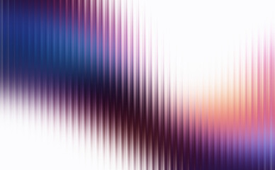 Colorful abstract wave with glowing gradient in blue and pink tones, contemporary, futuristic backdrop for digital art, blue, and lilac light streaks. Futuristic distortion, moody abstract glow
