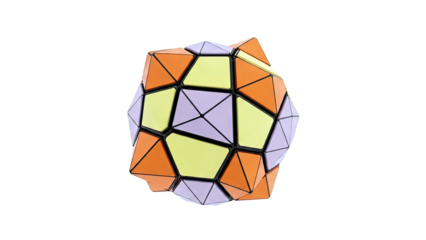 Geometric Polyhedron Puzzle