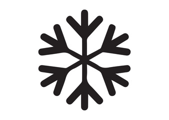 Obraz premium Snowflakes icon, Snowflakes solid vector