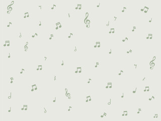 音符と音楽記号の壁紙