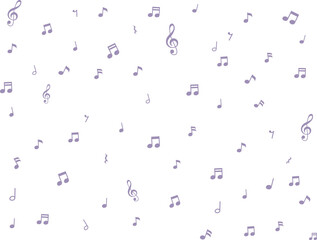 音符と音楽記号の壁紙