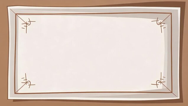 Blank Certificate Frame on Wooden Wall Mockup Scenes.