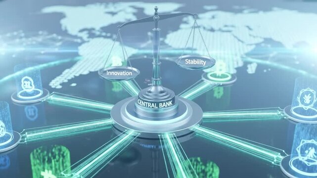Digital finance, central bank balancing innovation/stability
