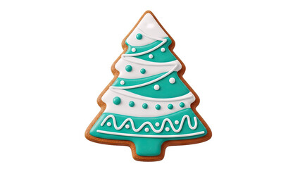 Christmas Tree Gingerbread Cookie