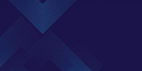Dark blue square line abstract background. Shiny blue square geometric lines with future technology concept VECTOR BANNER PATTERN GEOMETRIC EPS10