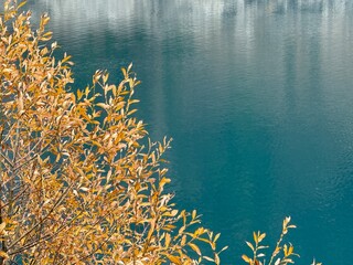 Lac et automne