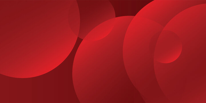 Red abstract background. Dynamic shapes modern design futuristic cicle eps10