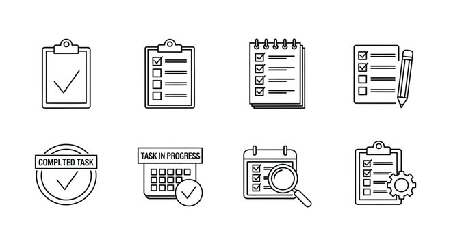 Task management icons