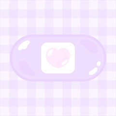 ぷっくり恋のハート絆創膏⭐︎