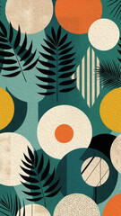 Oil painting . Artistic brush strokes. Botanical illustration for printing on wall decorations.