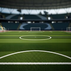 Fototapeta premium Football background template