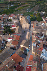 In the historic center of Montesa