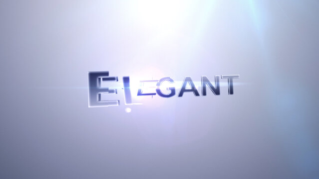  Elegant Text Flip Intro