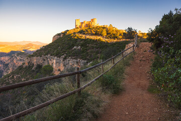View towards Castillo de Chirel