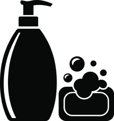 Hand soap dispenser with bubbles

