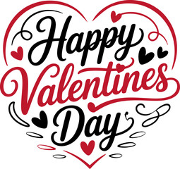 Happy valentine-s day design featuring vector love
