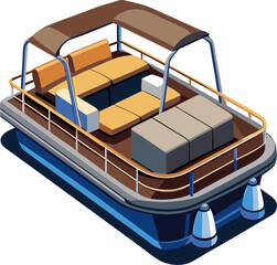 Pontoon boat
