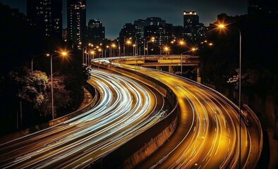 Highway infrastructure relies on advanced internet communication for efficiency.