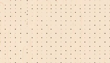 Geometric Pattern with Small Black Dots on a Beige Background.