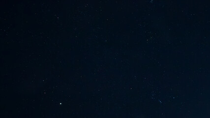 Dense Star Field in a Dark Night Sky