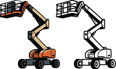 Boom lift icon © Mojammel