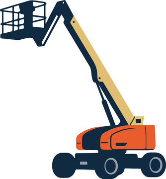Boom lift icon