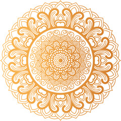 round ornamental round lace pattern