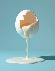 卵から溢れ出るもの