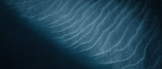 Ocean sand ripple texture blue abstract pattern serene