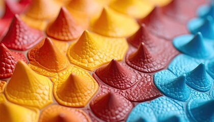 Close-Up of Stegosaurus Skin Texture Analysis