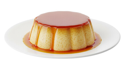 Classic Caramel Flan with Fluted Edges