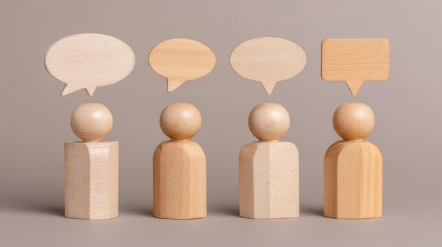 Enhancing feedback culture with wooden figures and chat bubbles in open collaboration standards