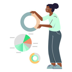 Business Data Analysis and Visualization Illustration