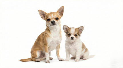 two chihuahua puppies