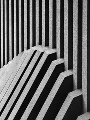 Geometric pattern Black texture line element Architecture details Abstract background