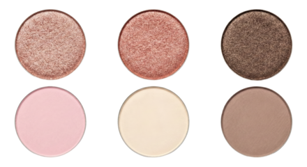 Eyeshadow Palette Swatches: Neutral and Shimmery Tones