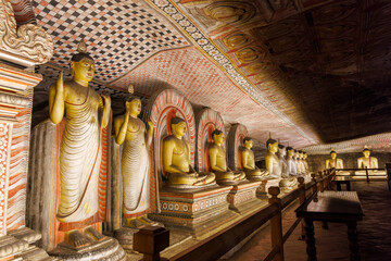 Dambulla Cave Temple, Sacred Buddhist Shrine in Sri Lanka