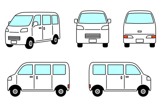 イラスト van 軽バン イラスト Images – Browse 95 Stock Photos, Vectors, and