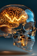 Artistic Fusion of Biological Thoughts and Voltage Patterns