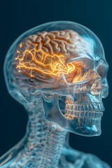 Artistic Fusion of Biological Thought and Voltage Imagery