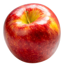 Fresh apple with one half cut open isolated on white background, Juicy and bright Apple on White Background High resolution photography, With clipping path.PNG File.